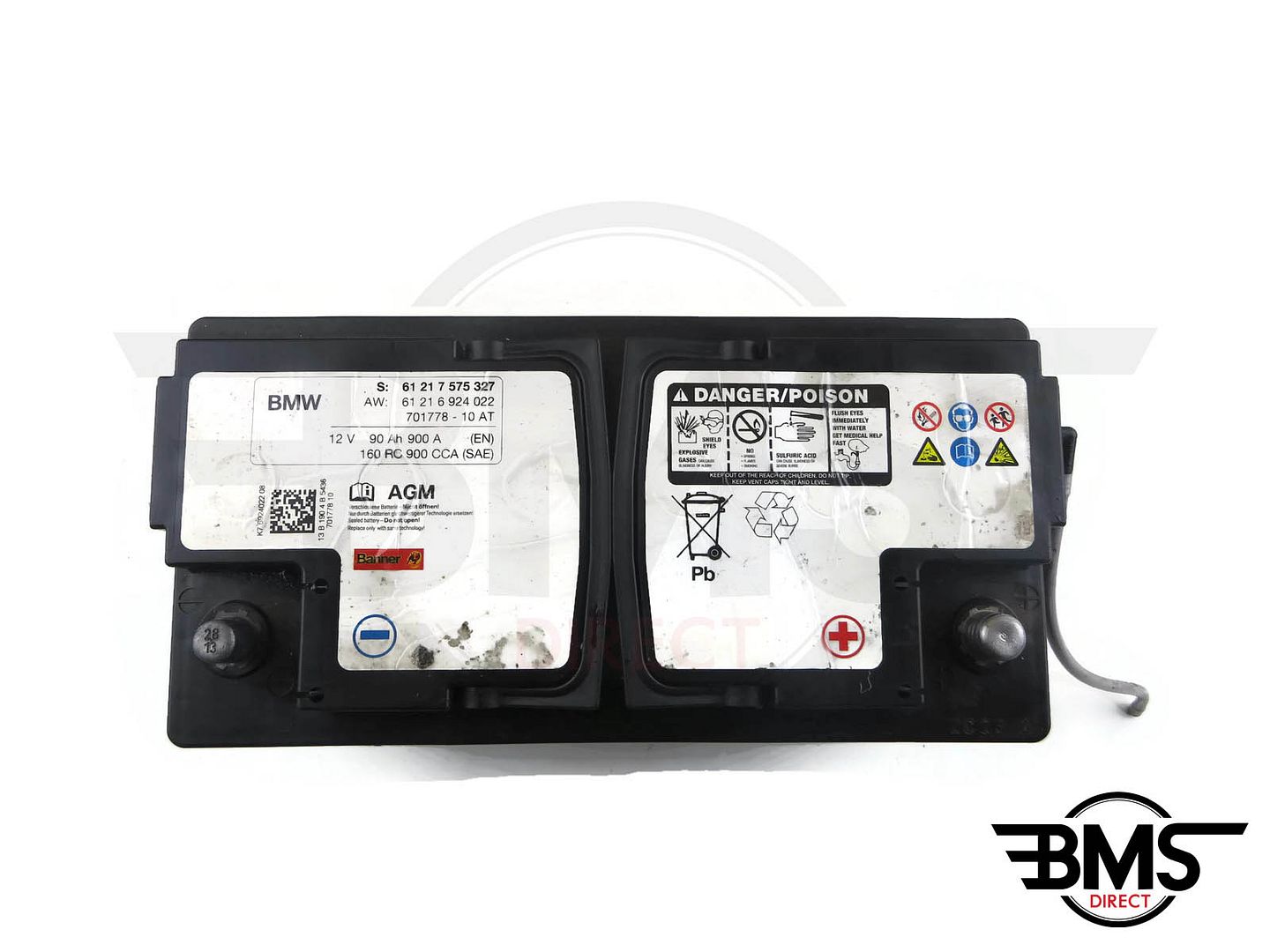 Bmw F10 Agm Battery / BMW F10 2011 550i with Dual Batteries! Genuine